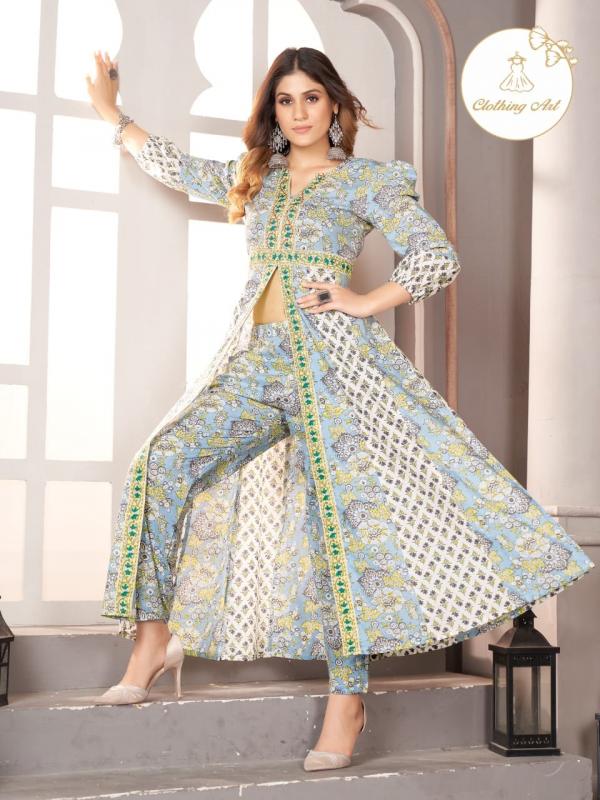 Pramukh Clothing Art Cotton Print Designer Kurti Collection